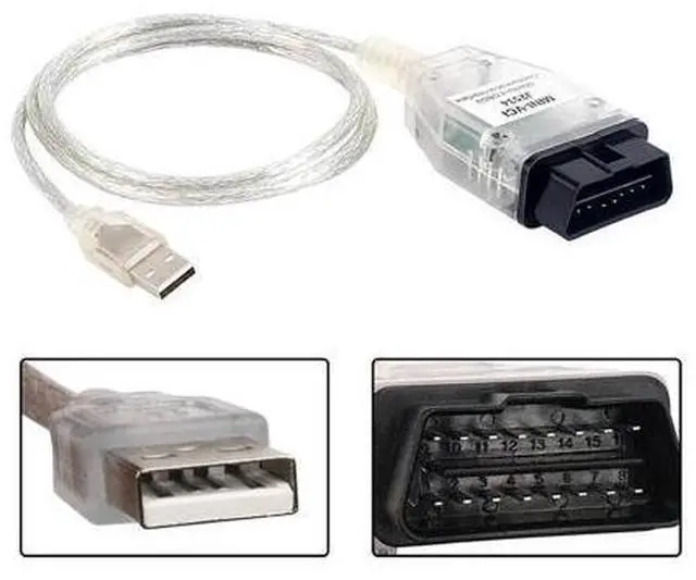 Alt view image 2 of 5 - MINI VCI V18.00.008 J2534 FT232RL FT232RQ USB OBDII Interface Diagnostic Cable Connector for Toyota TIS Techstream