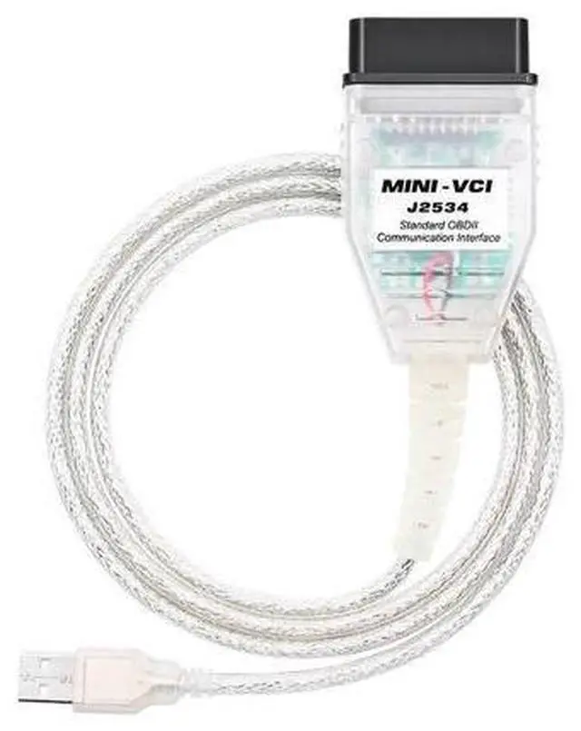 Alt view image 4 of 5 - MINI VCI V18.00.008 J2534 FT232RL FT232RQ USB OBDII Interface Diagnostic Cable Connector for Toyota TIS Techstream