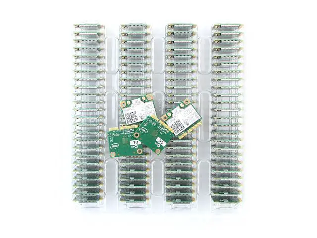 Alt view image 6 of 7 - Wireless Dual Band Wifi Intel 7260 7260HMW 7260AC 2X2 Mini PCI-E Bluetooth 4.0 Wi-Fi Network Card Antennas, Up to 867Mbps (5Ghz) + 300Mbps (2.4Ghz), IEEE802.11ac/a/b/g/n, Windows 7/8/10 For Laptop PC