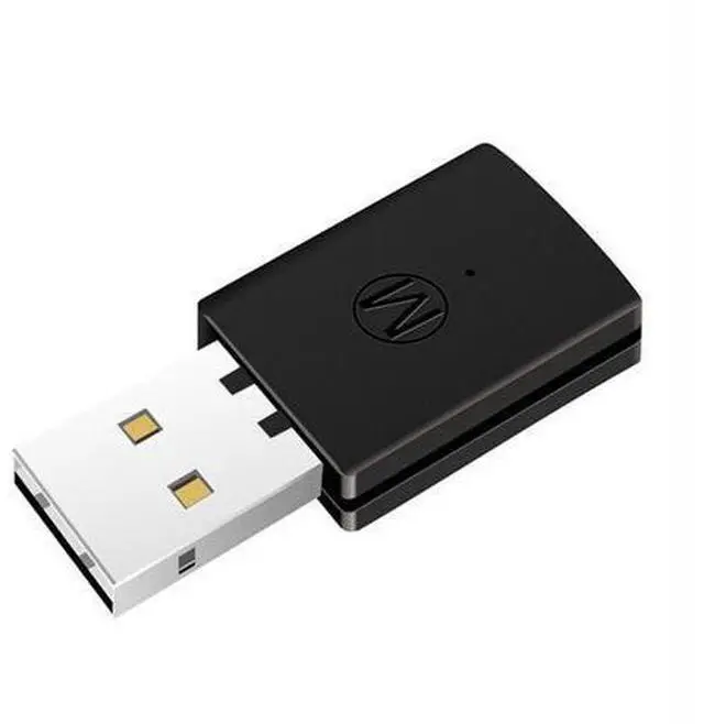 Alt view image 6 of 7 - Bluetooth Receiver Wireless Headset Headphone Adapter with Mic Bluetooth 4.0 Dongle USB Adapter USB Dongle for PS4 Black