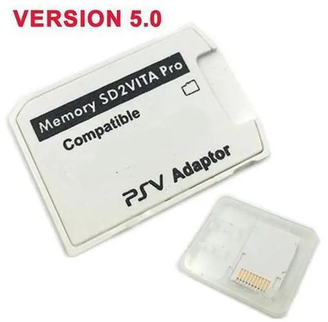 Main image of V5.0 SD2VITA PSVSD Pro Adapter for PS Vita Henkaku 3.60 Micro SD Memory Card