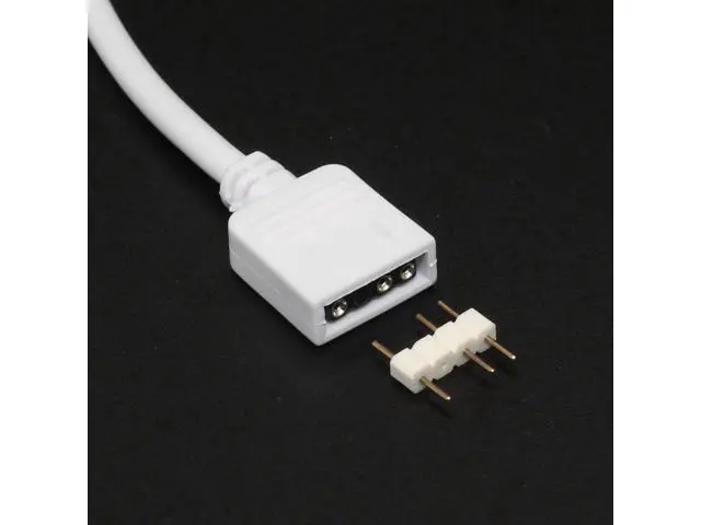 Alt view image 6 of 7 - DIXSG 2-Pack 1-to-1 ARGB Extension Cable, White 5V 3-Pin Female to Female ARGB Addressable RGB Adapter Cable, ARGB LED Sync Cable for Extend PC Computer ARGB Fans Or ARGB LED Lights, 11.8 Inches