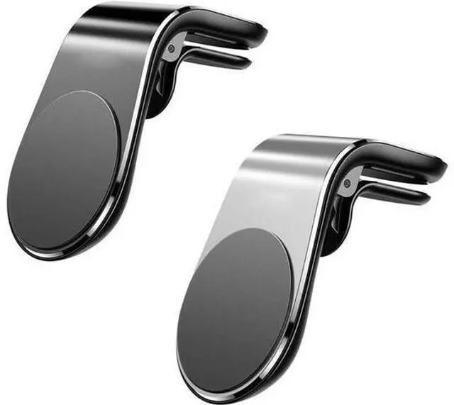Alt view image 7 of 7 - 1Pc Black Universal Phone Holder Clip Car Air Vent Magnetic Mount Bracket for GPS Suporte Celular Car Phone Vent Clip Phone Holder Cell Phone Automobile Cradles Automobile Accessories