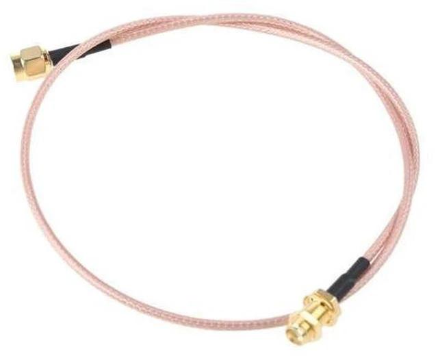Main image of 50cm RG316 Cable SMA Male Plug To SMA Female Jumper Pigtail 20" FPV Wire Co 50cm RG316 Cable SMA Male Plug To SMA Female Jumper Pigtail 20" FPV Wire Co