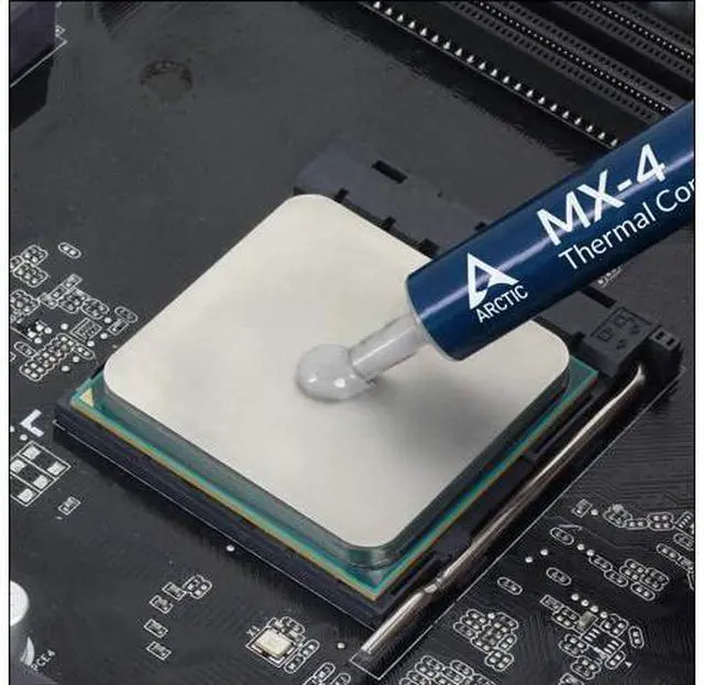Alt view image 3 of 7 - MX-4 (incl. Spatula 8 g) - Premium Performance Thermal Paste for all processors (CPU GPU - PC PS4 XBOX) very high thermal conductivity long durability safe application non-conductive