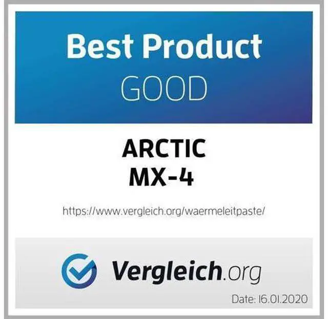 Alt view image 6 of 7 - MX-4 (incl. Spatula 8 g) - Premium Performance Thermal Paste for all processors (CPU GPU - PC PS4 XBOX) very high thermal conductivity long durability safe application non-conductive