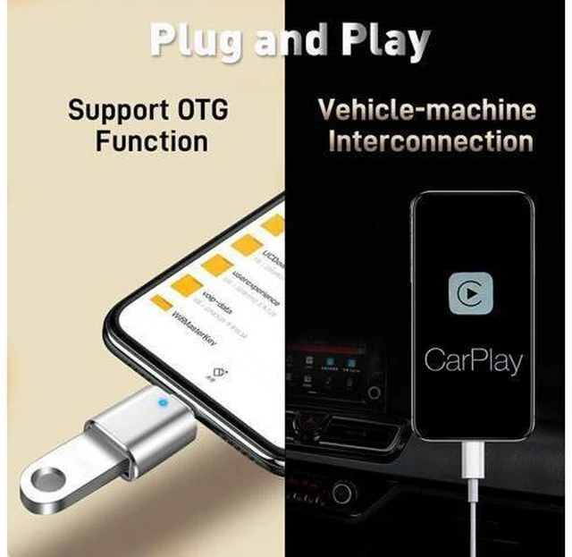 Alt view image 5 of 6 - USB C to USB Adapter 2 Pack Type C Male to USB 3.0 Female Adapter Compatible with MacBook Pro 2019 2018 MacBook Air 2022 2020 2019 2018 Black & Gold