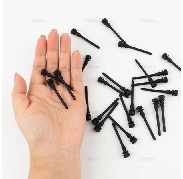 Alt view image 3 of 7 - AUEAR, 50 Pack Case Fan Soft Silicone Anti Noise Reducing Vibration Screws Fan Rivet Mounting for Pack Case Fan or CPU Fan