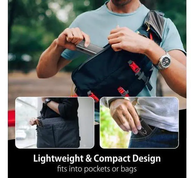 Alt view image 3 of 7 - Travel USB Adapter Multi Charging Cable Kit for All USB Types | Slim Charger Cable Organizer Case | 6 in 1 Adapter for Type C Lightning & USB Connections w/Storage Case | Tech Gift (1 Pack)