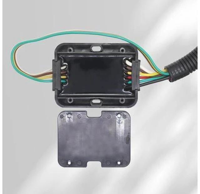 Alt view image 7 of 7 - CARROFIX Custom-Fit Vheicle Wiring Kit with 4 Way Flat Trailer Connector for 2012-2015 Honda Pilot with Factory Tow Package