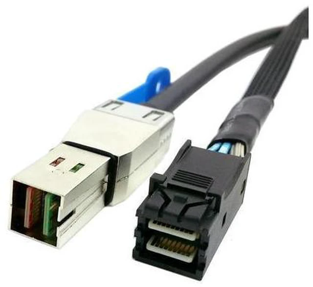 Main image of 100CM Hd Mini Sas 36Pin Sff 8643 To Sff 8644 mini-sas Server Hard Drive Transmission Adapter data Raid cable