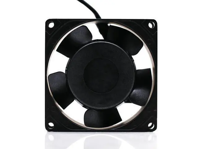 Alt view image 3 of 4 - NMB-MAT 80mm 8cm AC Fan 3115PS-23W-B30 8038 230V High Temperature Resistant Aluminum Frame Cabinets Cooling Fan