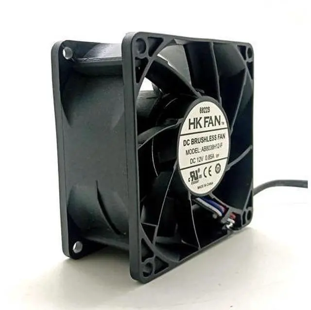Main image of AB8038H12-F 80mm High Speed Air Flow CFM Powerful DC 12V Cooling Fan,for Miner PC Case Cabinets