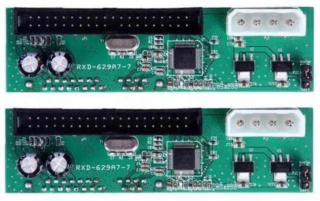 Main image of 2 Pack PATA IDE to SATA Hard Drive Converter Adapter for 3.5/2.5 HDD SSD DVD