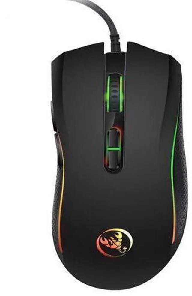 Alt view image 2 of 7 - A869 USB Wired Mouse Gaming Mouse 3200DPI 7 Button 7 Color LED Optical Computer Player Mice Gaming Mouse for Pro Gamer Mice