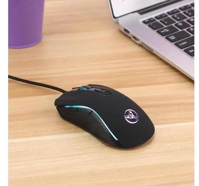 Alt view image 7 of 7 - A869 USB Wired Mouse Gaming Mouse 3200DPI 7 Button 7 Color LED Optical Computer Player Mice Gaming Mouse for Pro Gamer Mice