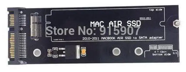 Main image of CY 12+6pin SSD HDD to SATA 22Pin Hard Disk Cartridge Drive PCBA for 2010 2011 Mac book Air A1369 A1370 SSD