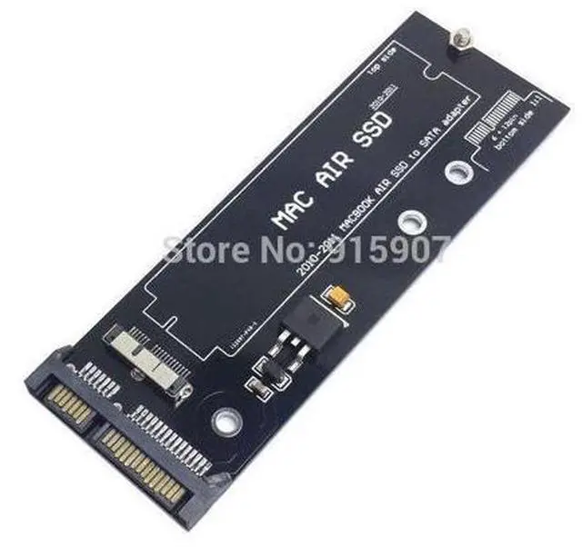 Alt view image 2 of 3 - CY 12+6pin SSD HDD to SATA 22Pin Hard Disk Cartridge Drive PCBA for 2010 2011 Mac book Air A1369 A1370 SSD
