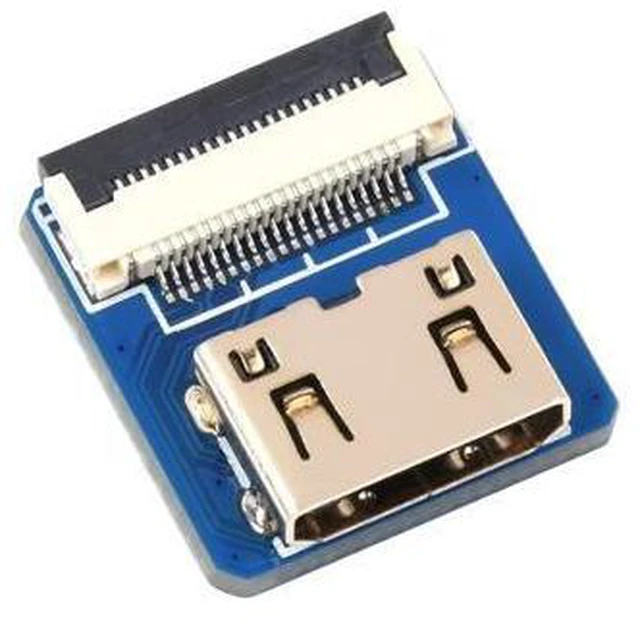Alt view image 3 of 5 - Multi-Type HDMI Adapters, for DIY HDMI Cable-Micro HDMI Adapter Vertical-Mini HDMI Adapter Horizontal (B)