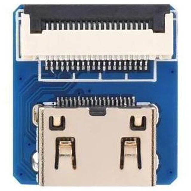 Alt view image 4 of 5 - Multi-Type HDMI Adapters, for DIY HDMI Cable-Micro HDMI Adapter Vertical-Mini HDMI Adapter Horizontal (B)