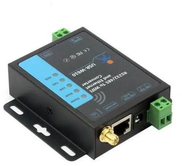 Alt view image 4 of 7 - Serial to WiFi Ethernet Wireless Converter RS232 RS485 Serial Server(USR-W610)