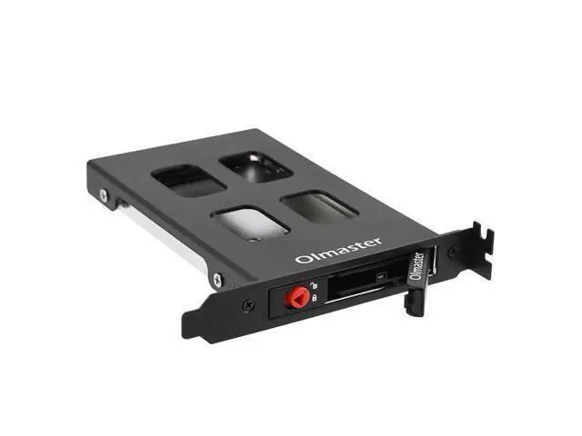 Alt view image 2 of 3 - Oimaster Pci Mobile Rack Enclosure Hard Disk Drive Case Box For 2.5 Inch Sata Sdd Hdd Adapter