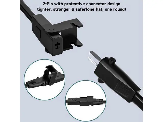 Alt view image 4 of 7 - Power Recliner Power Supply, Chargers for Electric Batteries Recliner Power Cord Replacement AC/DC Switching Power Supply Transformer 2-pin 29V/24V 2A Adapter