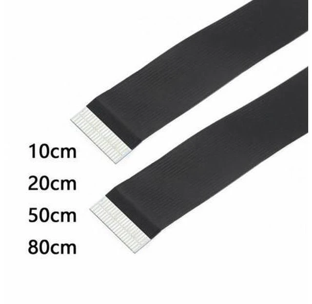 Alt view image 5 of 7 - CYFPV Left Angled 90 Degree HDMI Male to Female FPC Flat Cable for HDTV Multicopter Aerial Photography (0.3M)