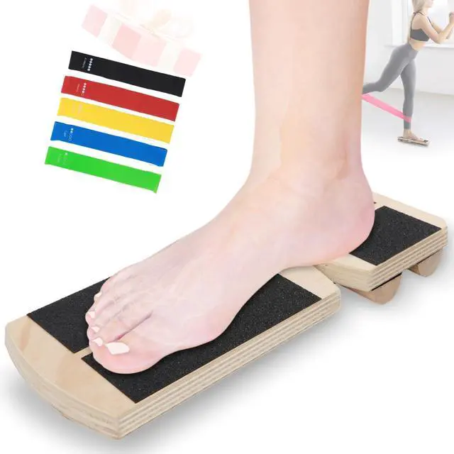 Main image of Ankle Balance Board Foot Strengthener - Single Leg Balance Board Foot Exerciser for Sprained Ankle,Posture Corrector, Physical Therapy for Plantar Fasciitis and Toe Stretcher Board for Gym Home