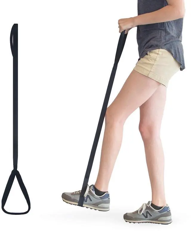 Main image of Premium 35 Leg Lifter with Hand Strap & Foot Loop Long-Term Orthopedic Daily Living Aid for Chronic Hip, Knee & Mobility Limitations