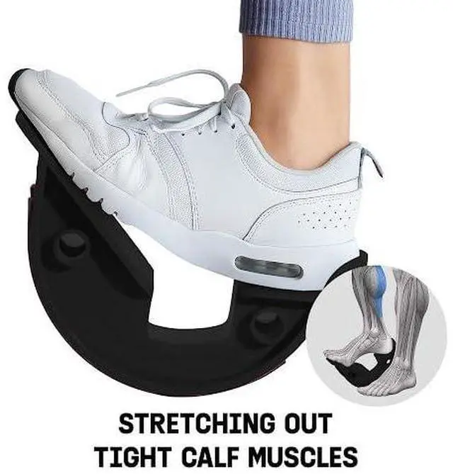 Alt view image 3 of 5 - Foot Rocker, Effective Calf Stretching and Foot Massager Stretcher for Plantar Fasciitis Relief, Improved Flexibility, Ergonomic Design for Home Exercise