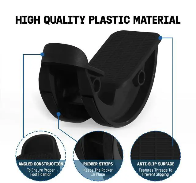 Alt view image 2 of 5 - Foot Rocker, Effective Calf Stretching and Foot Massager Stretcher for Plantar Fasciitis Relief, Improved Flexibility, Ergonomic Design for Home Exercise