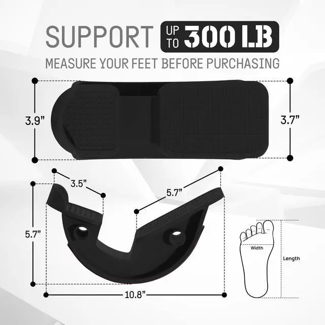Alt view image 4 of 5 - Foot Rocker, Effective Calf Stretching and Foot Massager Stretcher for Plantar Fasciitis Relief, Improved Flexibility, Ergonomic Design for Home Exercise