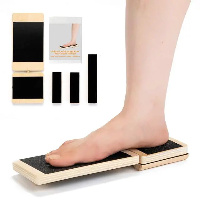 Main image of Ankle Foot Strengthener Exerciser for Sprained, Single Leg Balance Board