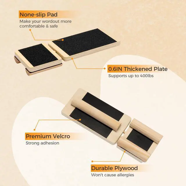 Alt view image 3 of 7 - Ankle Foot Strengthener Exerciser for Sprained, Single Leg Balance Board