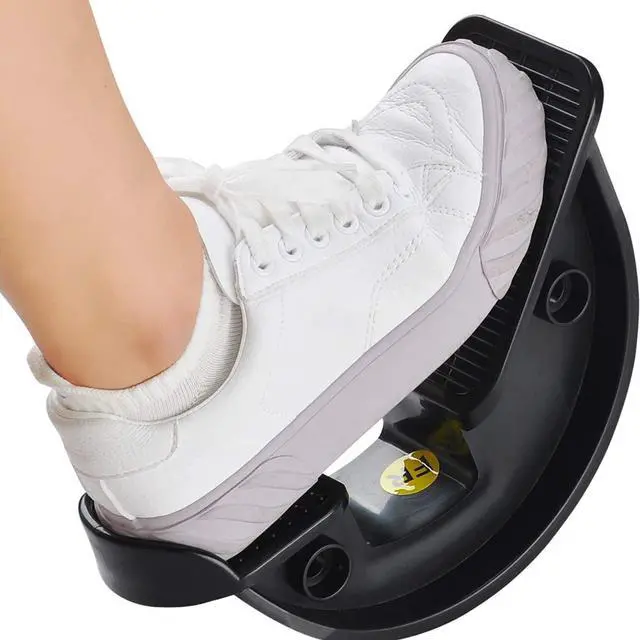 Main image of Foot Rocker Calf Stretcher Ankle Plantar Board for Achilles Tendonitis, Muscle Stretch, Feet and Shin Splint Pain Relief - Improve Calf Flexibility, Ankle Mobility - Black