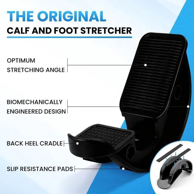 Alt view image 2 of 7 - Calf Stretcher and Foot Rocker for Plantar Fasciitis, Foot and Calf Stretcher Kit, Plantar Fasciitis Stretcher, Suitable for Stretching Legs, Thighs