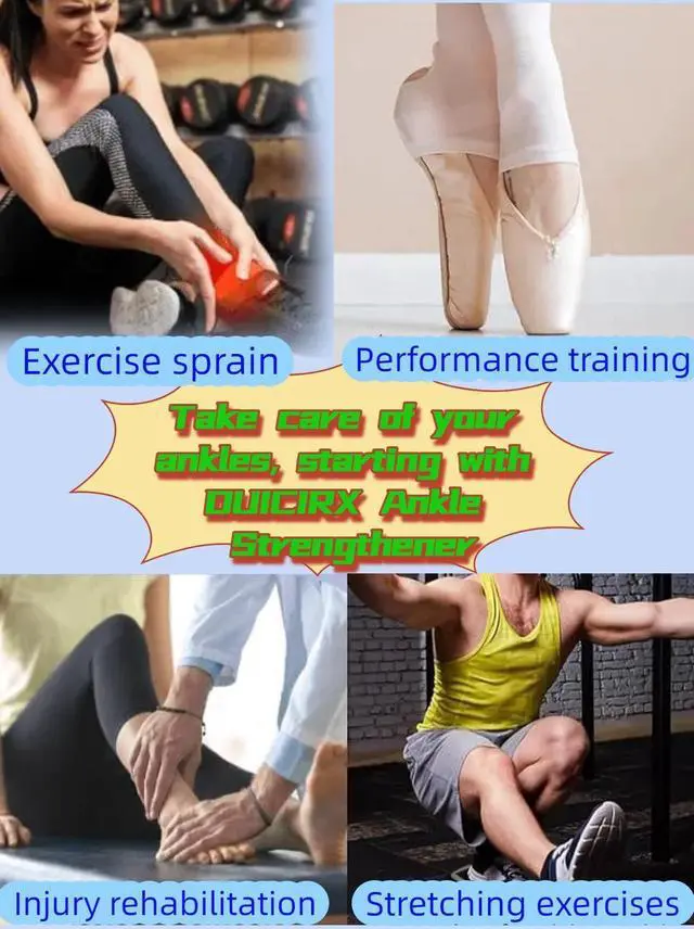 Alt view image 5 of 5 - Ankle Foot Strengthener Exerciser for Sprained, Single Leg Balance Board for Stability Training, Posture Corrector, Home Gym Fitness Equipment (Wood, Single foot)