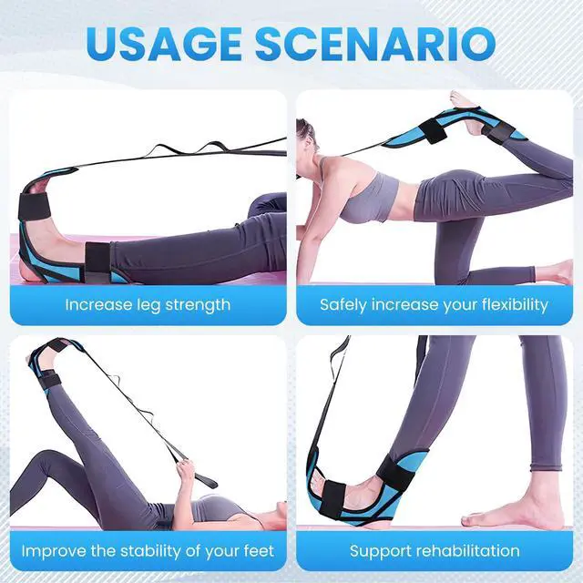 Alt view image 5 of 7 - Calf Stretcher and Foot Rocker for Plantar Fasciitis, Foot and Calf Stretcher Kit, Plantar Fasciitis Stretcher, Suitable for Stretching Legs, Thighs