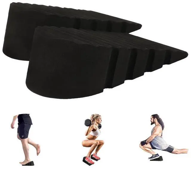 Main image of Squat Wedge Block for Heel Elevated Squat, Weightlifting Incline Slant Board Wedge for Squat Exercise Improve Mobility, Balance and Strength Performance