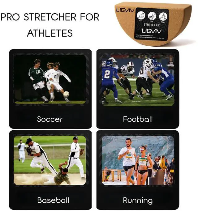 Alt view image 6 of 7 - Calf Stretcher and Foot Rocker for Plantar Fasciitis