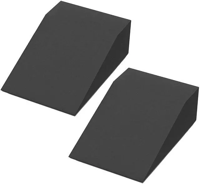 Main image of 2 Pack Squat Wedge Blocks,Non Slip Professional Squat Ramp for Heel Elevated Squats Calf Raises Platform, Calf Stretcher, Balance, Pushup, Yoga Wrist Support, Pilates, Squat, Riser Block