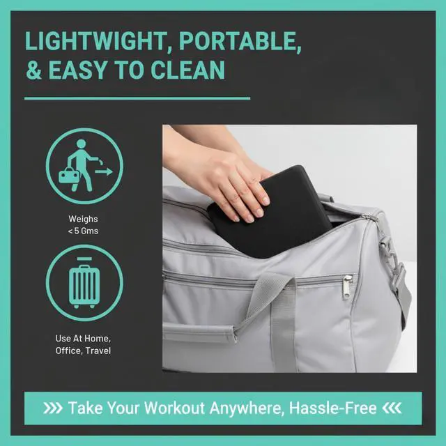 Alt view image 7 of 7 - Slant Board for Calf Stretching & Squats Non-Slip Heel Elevated Squat Wedge Block for Weightlifting, Squat Mobility & Performance | Workout Wedge to Improve Squat Form, Balance & Strength