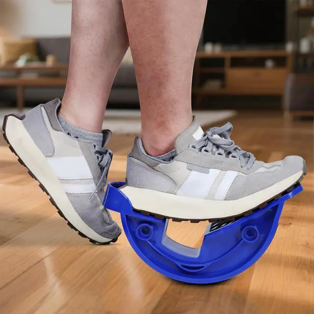 Alt view image 3 of 7 - Calf Stretcher, Foot Stretcher for Plantar Fasciitis Relief, Foot Rocker Massager, Effective Leg Thigh Calf Stretching for Home Exercise