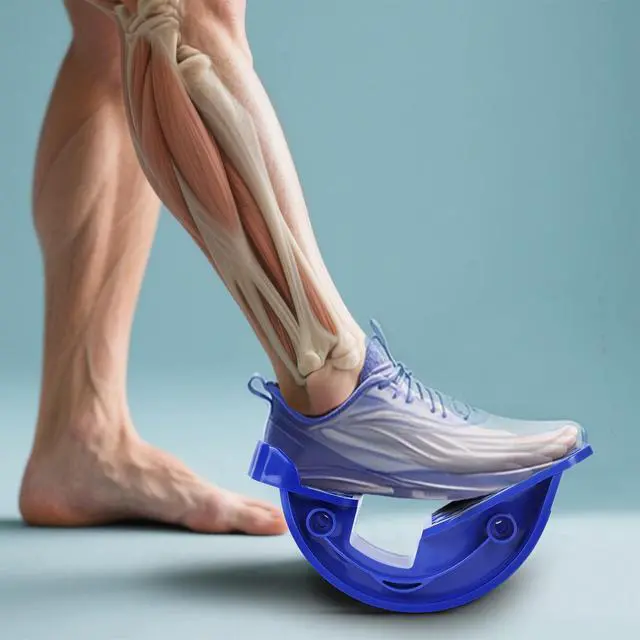 Alt view image 5 of 7 - Calf Stretcher, Foot Stretcher for Plantar Fasciitis Relief, Foot Rocker Massager, Effective Leg Thigh Calf Stretching for Home Exercise
