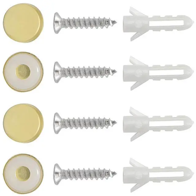 Alt view image 6 of 6 - 12-Inch Gold Wine Glass Rack, Under Cabinet Wine Glass Holder Stemware Rack - Hanging Stemware Holder for Cabinet Kitchen Bar, Set of 3