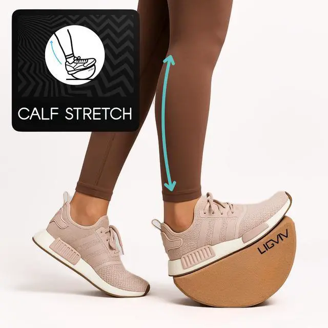 Alt view image 2 of 7 - Calf Stretcher and Foot Rocker for Plantar Fasciitis