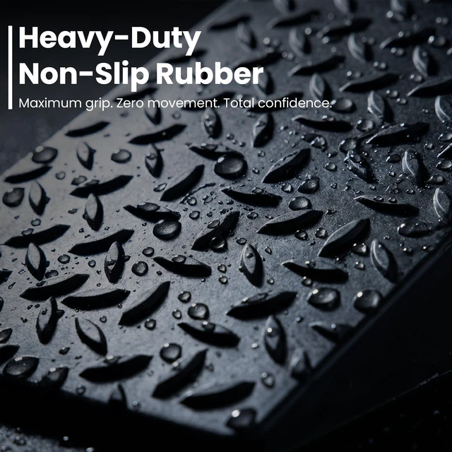 Alt view image 4 of 7 - Squat Wedge Block | 2 PCs Non Slip Rubber Heel Elevated squat wedge for strength Training and Deep Squats| slant board for squats to improve ankle mobility with 5 resistance band