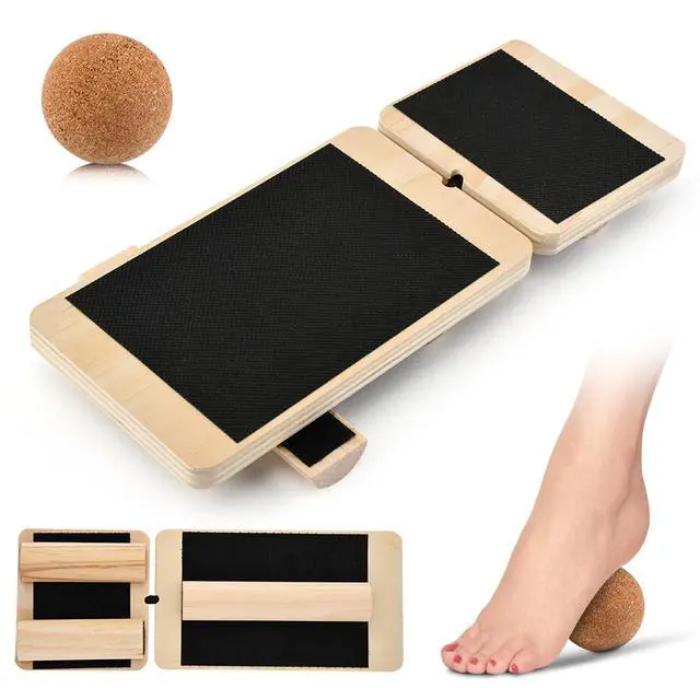 Alt view image 3 of 7 - Ankle Balance Board with Massage Ball, Foot Strengthener Trainer