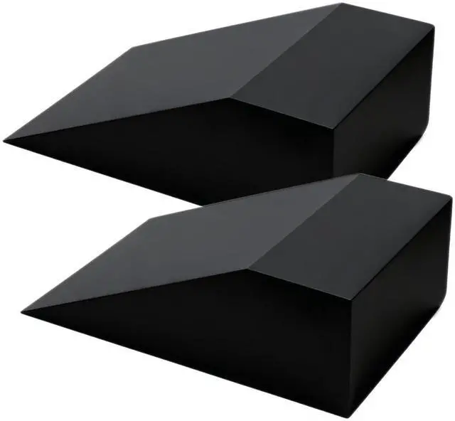 Main image of Squat Wedge Block Yoga Wedge Blocks 2 Pack, Yoga Foam Wedges Exercise Foot Wedges Block for Workout Heel Elevated Calf Stretcher Gymnastic(Black)